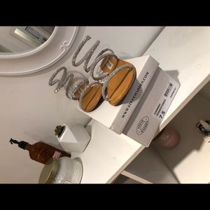 STEVE MADDEN GARNISH WRAP SANDALS